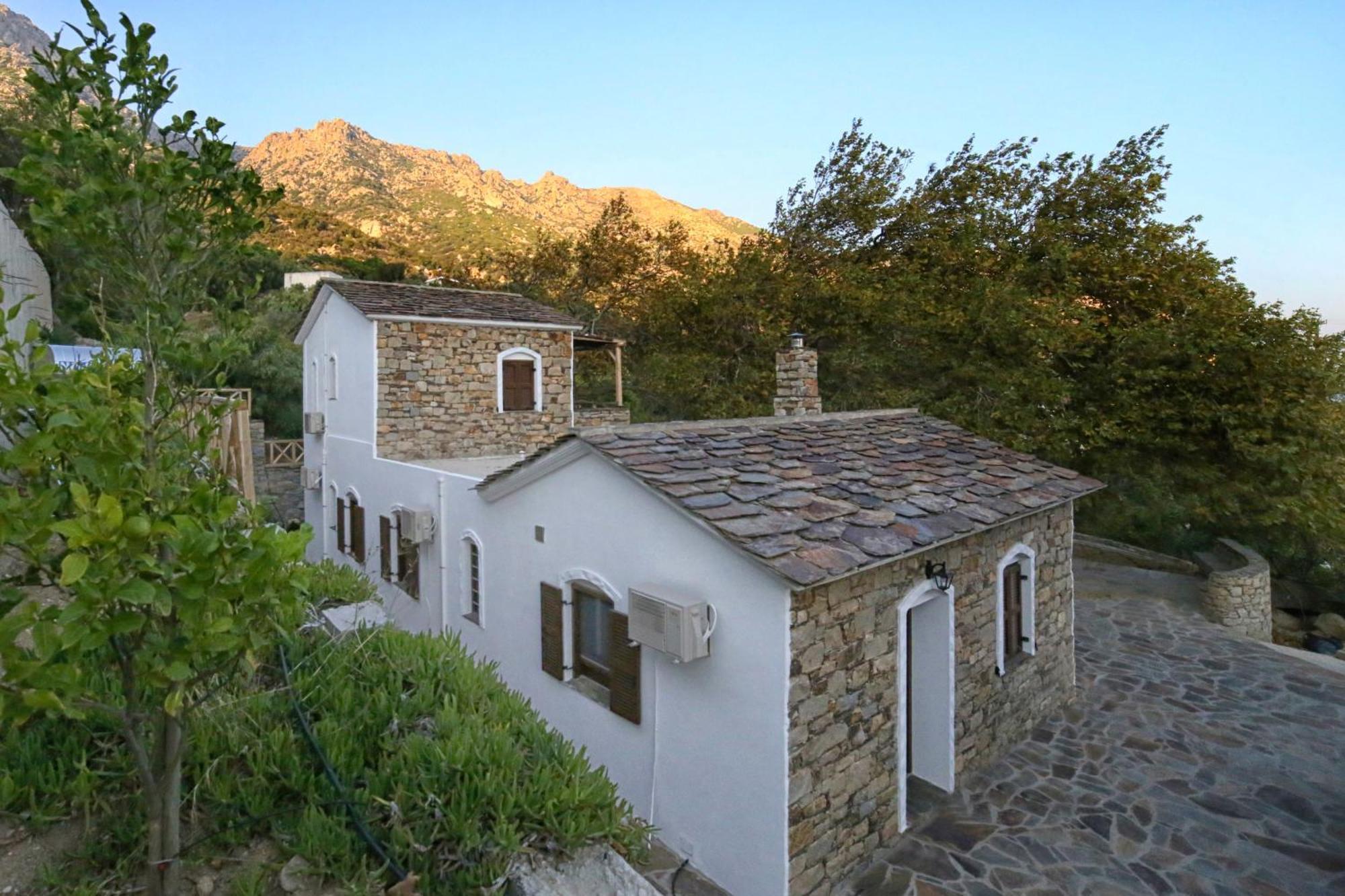 Ικαριων Γη Villa Manganíti Kültér fotó